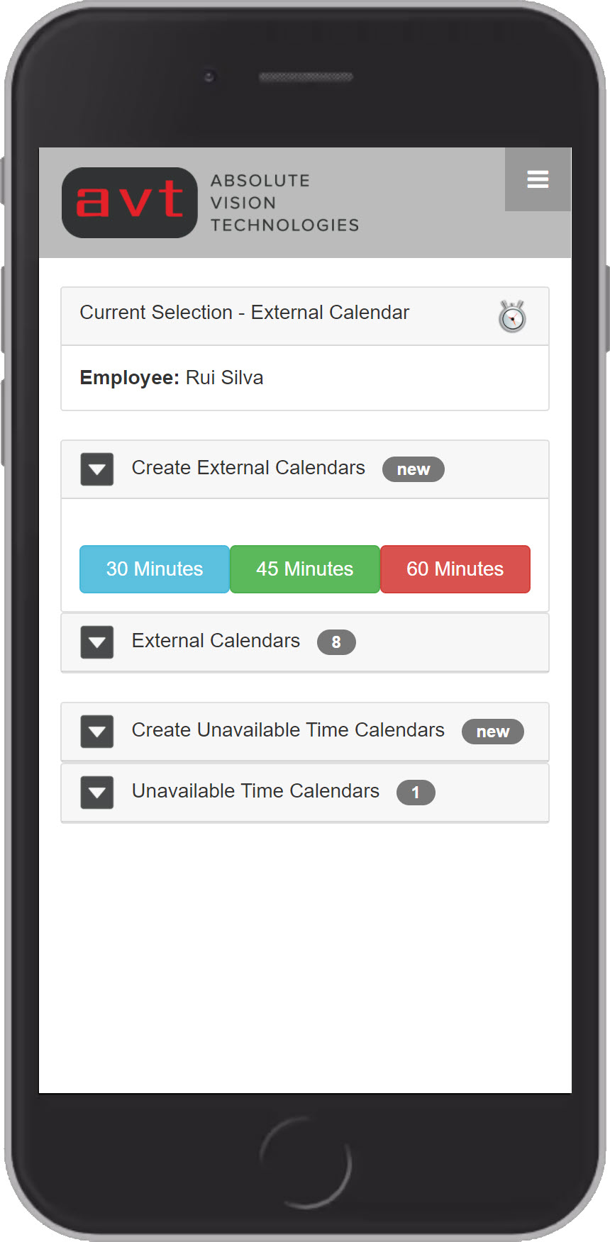 tt3 AVT Time tracking suiteApp