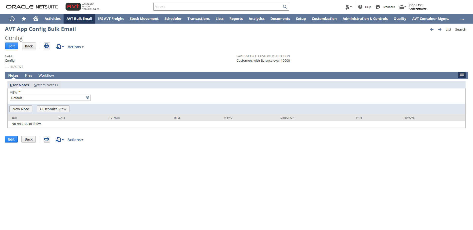 avt-app-config-bulk-email-web AVT Bulk Invoicing App Email - Configuration